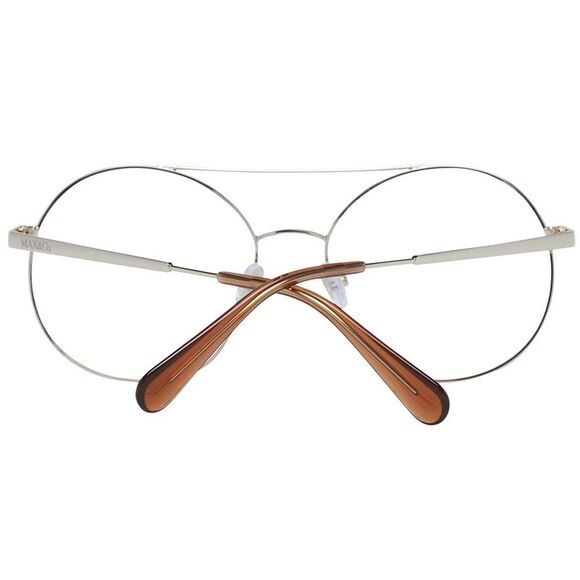 Max & Co Round Metal Frames MA1043066 Women Gold - Picture 3 of 4